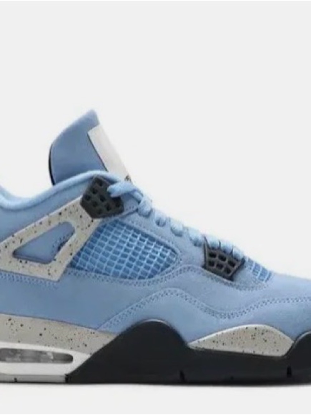 Nike Men’s Sneakers - Light Blue with Black and Gray Accents